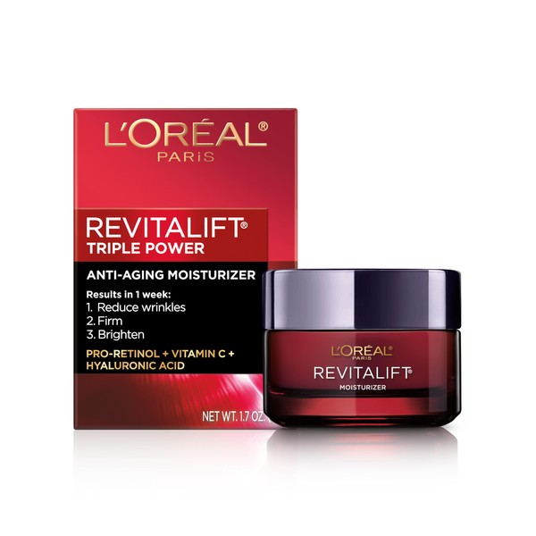 L'Oral Paris L'Oreal Paris Revitalift Triple Power Anti-Aging Face Moisturizer,