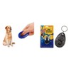 PMS DOG TRAINING CLICKER ON KEY RING ON SLIDE ON