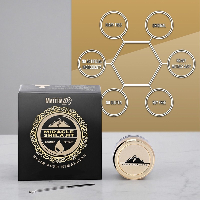 2026 Organic 100% Pure 10 GRAM Himalayan Shilajit, Original Soft