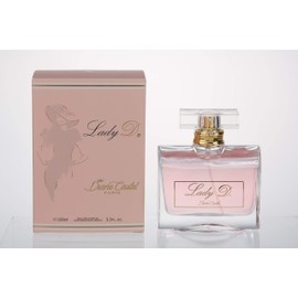 Diane Castel Lady D. - Floral Musky Fragrance - Perfume for Women - Women's Fragrances with Coconut, Orange Blossom, Musk, Vanilla - 3.3 oz