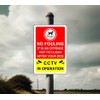 No fouling it is an offence not to clean after