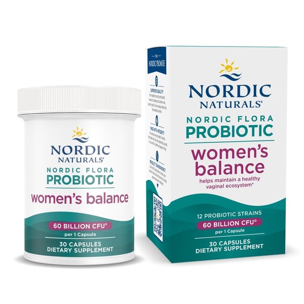 Nordic Naturals Nordic Flora Probiotic Women's Balance - 30 Capsules