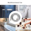 Shower Hose 1m(39"), Chrome Stainless Steel Shower Pipe, Anti-Kink and