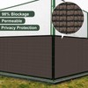 Coarbor 6'x16' Privacy Fence Screen Heavy Duty Fencing Mesh Fabric