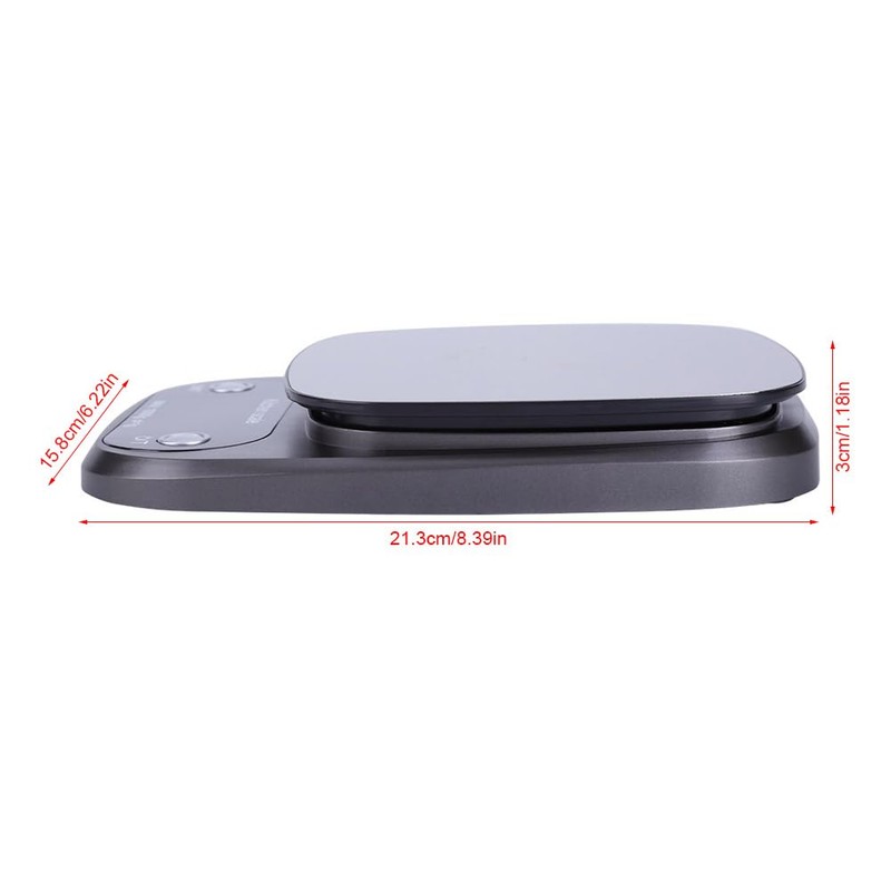 Digital Kitchen Scale, LCD Digital Electronic 10kg/1g Kitchen Food Scale