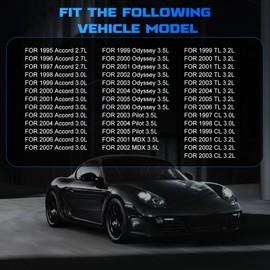 YOMALL Starter 17728 Starter Motor for 1995-2007 Accord 3.0L, for 1999-2006 Odyssey 3.5L, for 2003-2005 Pilot 3.5L, for 2001-2002 MDX 3.5L, for 1999-2006 TL 3.2L, for 1997-2003 CL 3.2L, OE 17815 17900