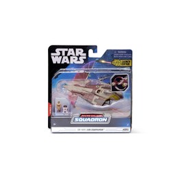 Star Wars Micro Galaxy Squadron Starfighter Class OBI-WAN Kenobi’S Jedi Starfighter- 5-Inch Vehicle with 1-Inch OBI-Wan Kenobi & R4-P17 Micro Figures