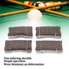 4Pcs Cue Shaft Burnishers Snooker Billiard Pool Cloth Towel Slicker