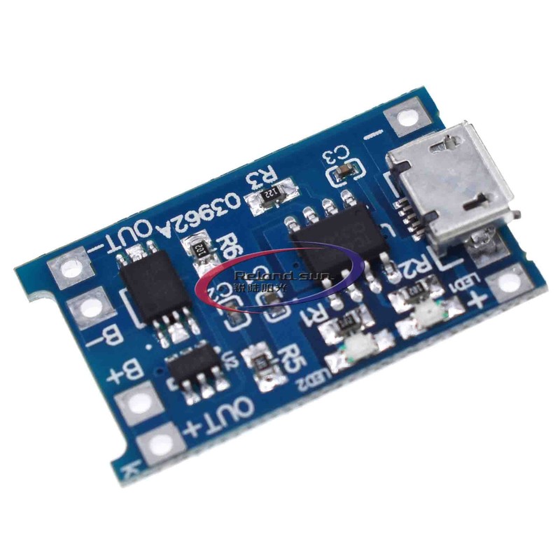 10pcs TP4056 Micro USB 5V 1A 18650 with Protection Dual