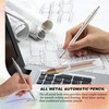 Mechanical Pencil 2 mm, Full Metal Automatic Pencil, Ergonomic Design,