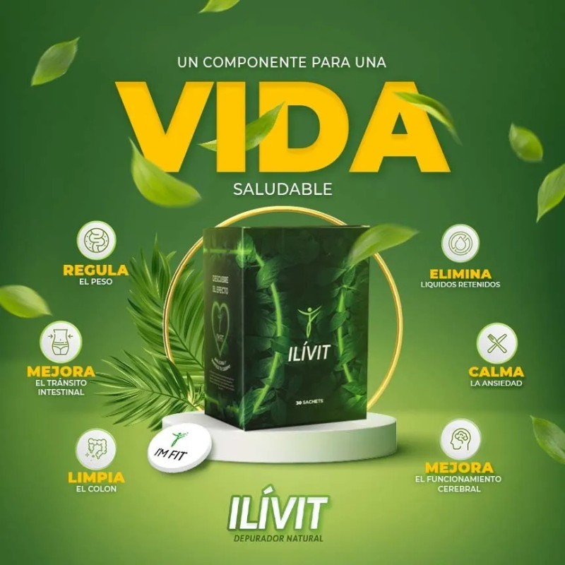 Ilivit Imfit Desintoxica Natural Estreñimento Regula Peso