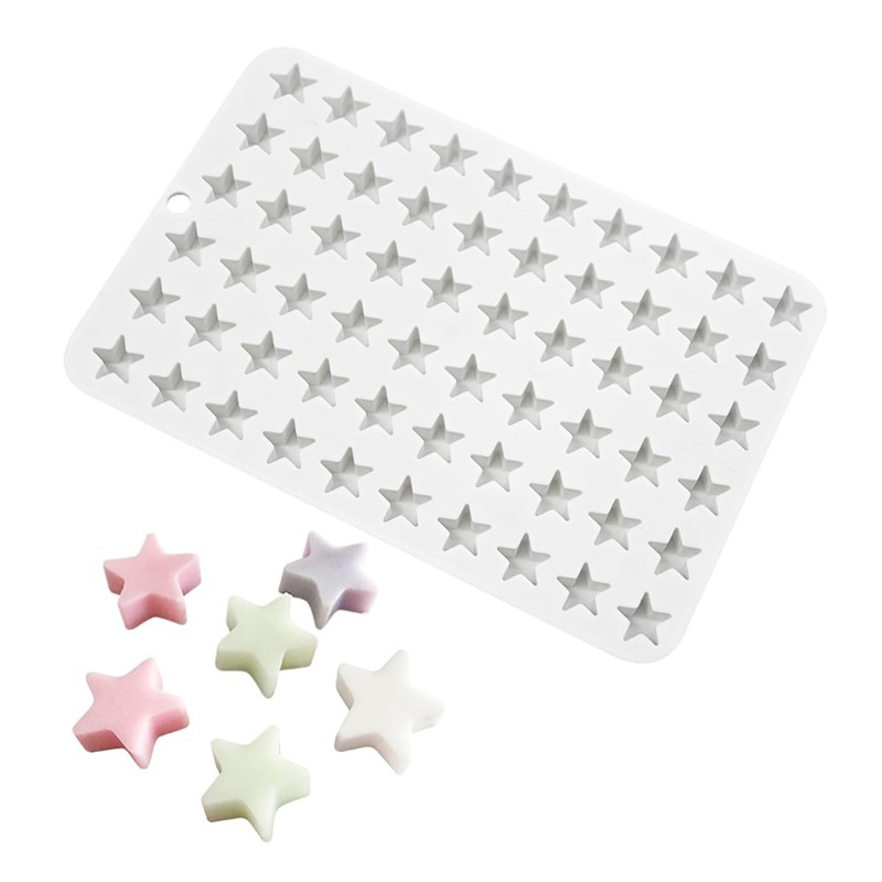 TUKE Food Grade Silicone Stars Molds Baking Mold Non-Stick Silicone