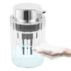 Foaming Soap Dispenser, Foam Hand Soap Dispenser with Silver Pump,