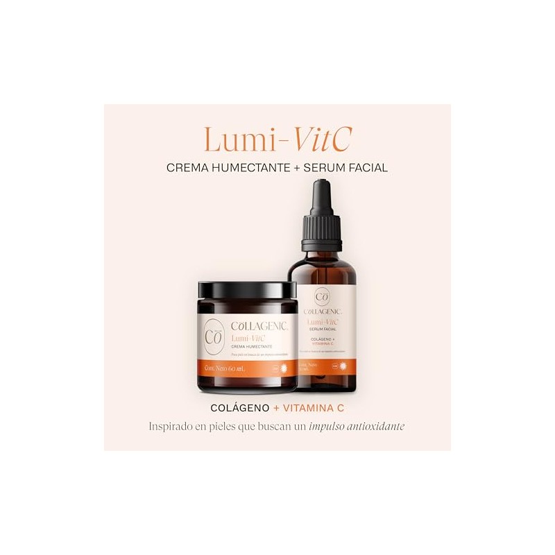 Collagenic 2 Pack Serum + Crema Facial | Fórmula con