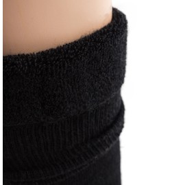 BRUBAKER 4 Pairs ABS Home Socks Unisex - with non slip soles Size: UK 12-14 / EU 47-50