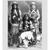 1909 White Mountain Apache PHOTO Indians Native American Army Scouts