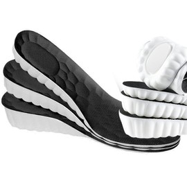 CHAOTEMAI Memory Foam Insoles, Height Increase Insoles, Shoe Insoles, Shoe Insoles Increase, Shock-Absorbing, Breathable & Arch Support, for Sports, Work and Everyday Use (3.5 cm, 41-42 Code)