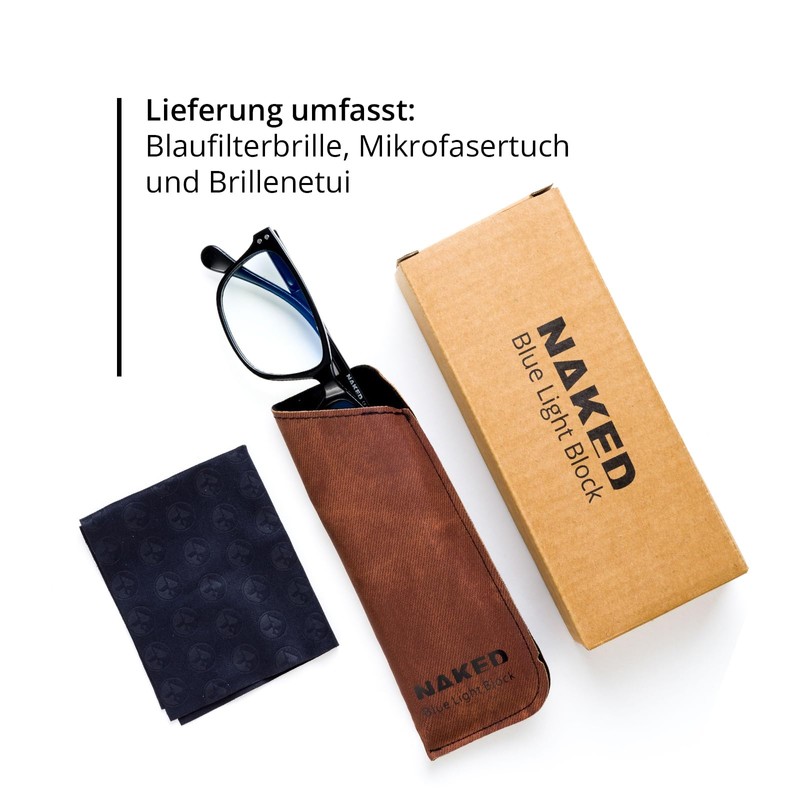 Naked Optics® Blue Light Filter Glasses for Men and Women,