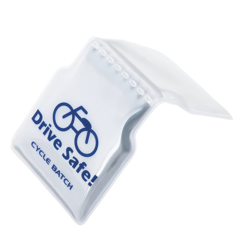 SEFCO 自転車用 脱着簡単 反射バッジ 【角】