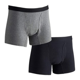 Aimedia Boxer Shorts, Set of 2 Colors, L, Incontinence Pants, Urinary Leak Pants, Boxer Briefs, Inner Wear, Urinary Leak Proof Boxer Shorts