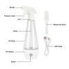 300ml USB Portable Sodium Hypochlorite Generator Detergent Spray Bottle Household