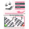 Eyelash Extensions Cluster Lashes Mixed 10-13 mm Individual Eyelashes D