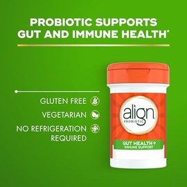 Align Probiotic, Gut Health + Immune Support Probiotic, Probiotics for Women and Men, Probiotics for Digestive Health and Immune Health, #1 Doctor Rec