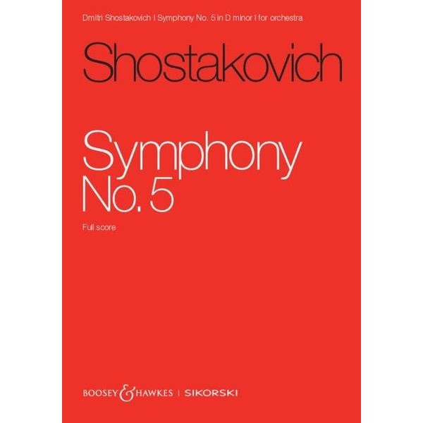Sinfonie Nr. 5 op. 47: op. 47. Orchester. Studienpartitur.