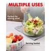 Salad Spinner Large 5L Capacity, Easy to Clean Lettuce Spinner