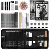 UCAMP 35-Piece Professional Art Drawing Set, Sketching Pencil Set, Drawing