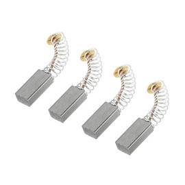 PATIKIL Carbon Brush, 0.5 x 0.24 x 0.16 inches (13 x 6 x 4 mm), Electric Motor, Electric Tools, Angle Grinder Table Saw, Spare Parts Repair 4 Pcs