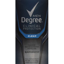 Degree Clinical Plus Anti-Perspirant Deodorant, Clean, 1.7 Ounce