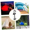 Outanaya 6 Sets Camping Ground Nails Fish Bone Shape Tent