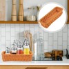 Healeved DOITOOL Rattan Effect Storage Baskets - Small Storage Baskets,