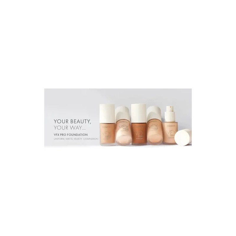 Farmasi Vfx Pro Foundation Base De Maquillaje, 30 Ml