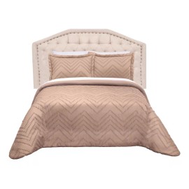 Elefantito Hogar Edredon King Size 2 Fundas Decorativas Toscana Beige 2 Vista