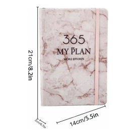 cuaderno calendario español Agenda Diaria 2023 Notebook Planeadora En Español Calendario