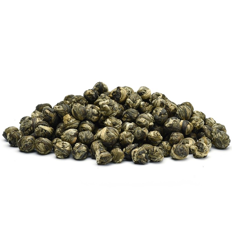 Teavivre Jasmine Dragon Pearls Green Tea Loose Leaf Chinese Tea