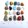 JSDDE 20pcs Variety Crystals Tumbled Stone Healing Crystal Gemstone Meteorite