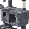 Topeakmart 61in Cat Tree for Indoor Cats, Cat Tower with