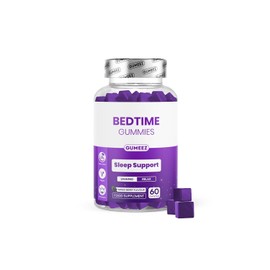 Sleep Gummies for Adults | Bedtime Formula with Magnesium Glycinate 800mg, L-Theanine 400mg, Chamomile & Lemon Balm | Sleeping Gummies, Mixed Berry Flavour, Vegan, Sugar Free | 60 Count