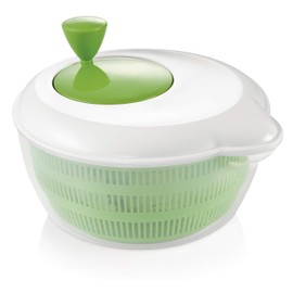 Tescoma 643590 "Handy" salad spinner, white / green