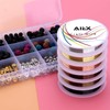 AIEX 6 Rolls Tarnish Resistant Bare Copper Jewelry Wire for