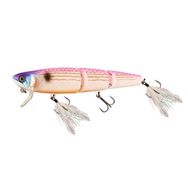 JACKALL Mikey Pink Back Pearl Stripe 5.5 inches (140 mm) / 1.1 oz (31.5 g)