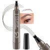 FAVYC Eyebrow Pencil Eyebrow Contouring Pen,Micro 4 Point Ink Pen,Lasting