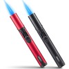 Urgrette 2 Pack Butane Torch Lighter, 6-inch Refillable Pen Lighter