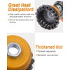3 Inch Coarse Twisted Knotted Wire Wheel Brush for Angle