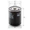 Mann Filter W712/4 Spin-On Oil Filter