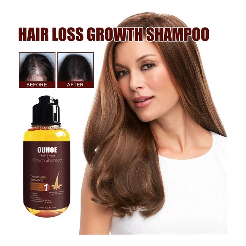 Champú X Hair Growth, Champú Para Engrosar El Cabello, Anti-