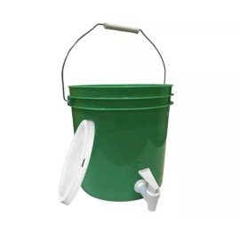 House Naturals  2 Galon Food Grade Bucket with Spigot Faucet Dispenser and Lid ( Pack of 2)
